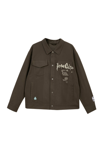 【NBA Collection】NBA Boston Celtics snap-button jacket