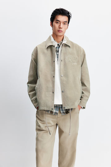 ORIGINALS系列翻領麂皮外套