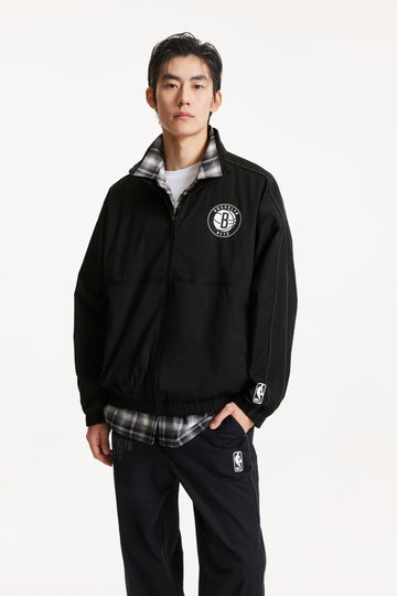 布魯克林籃網隊拉鏈外套