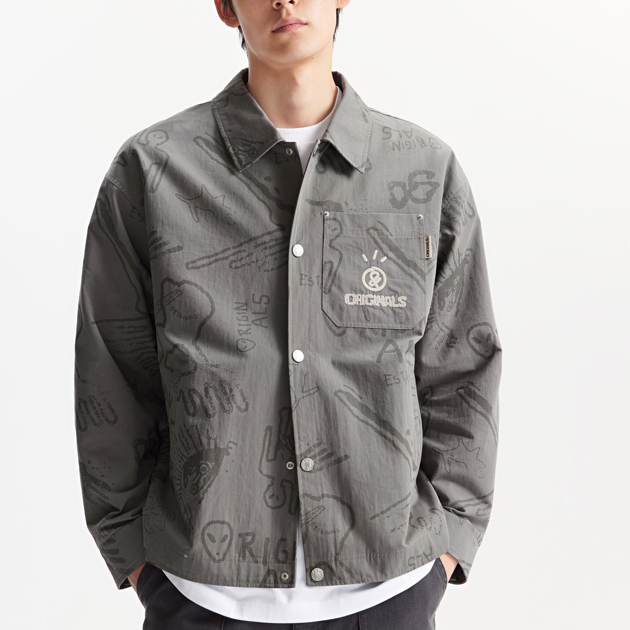 ORIGINALS系列休閒連帽外套