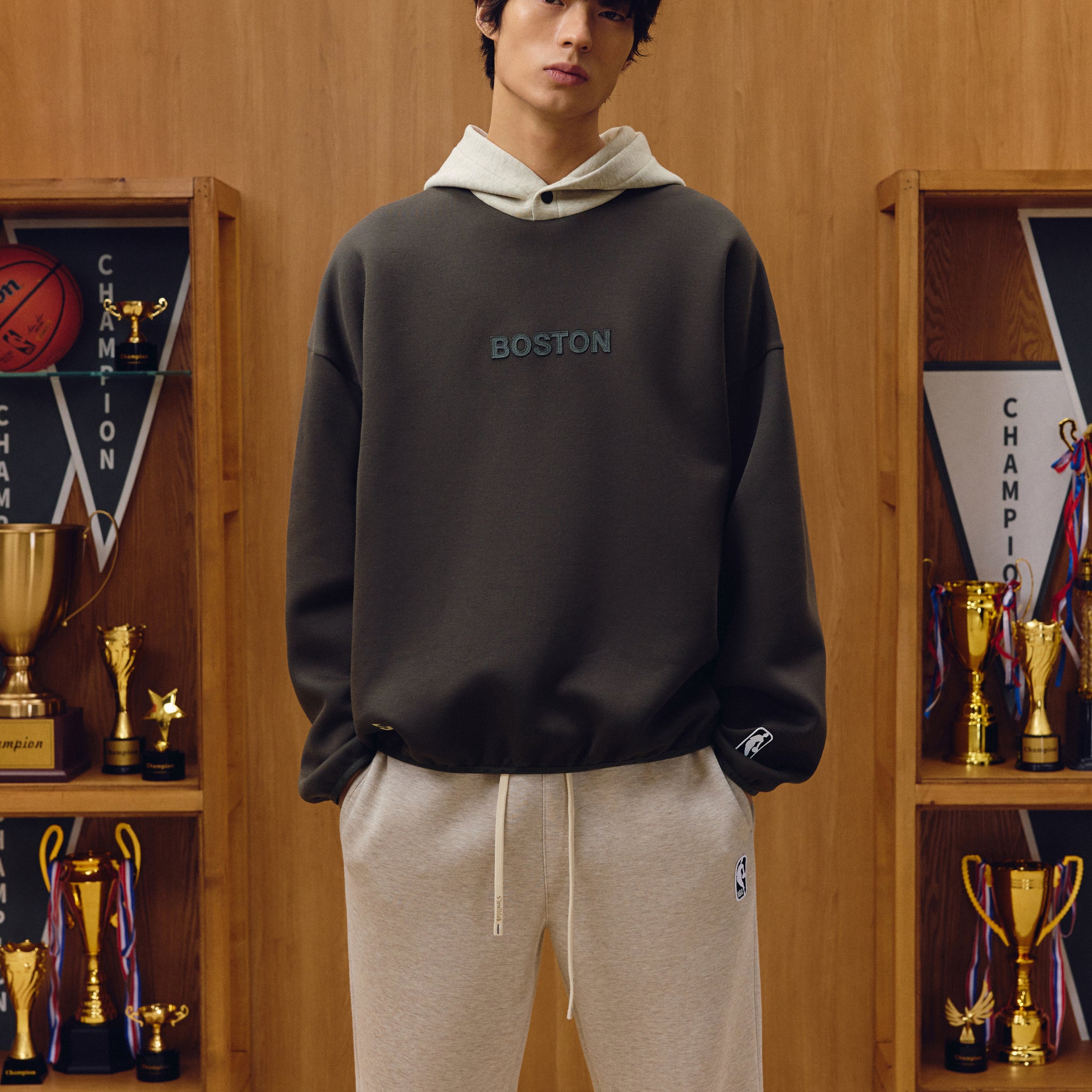 波士頓塞爾特人隊束口連帽衛衣