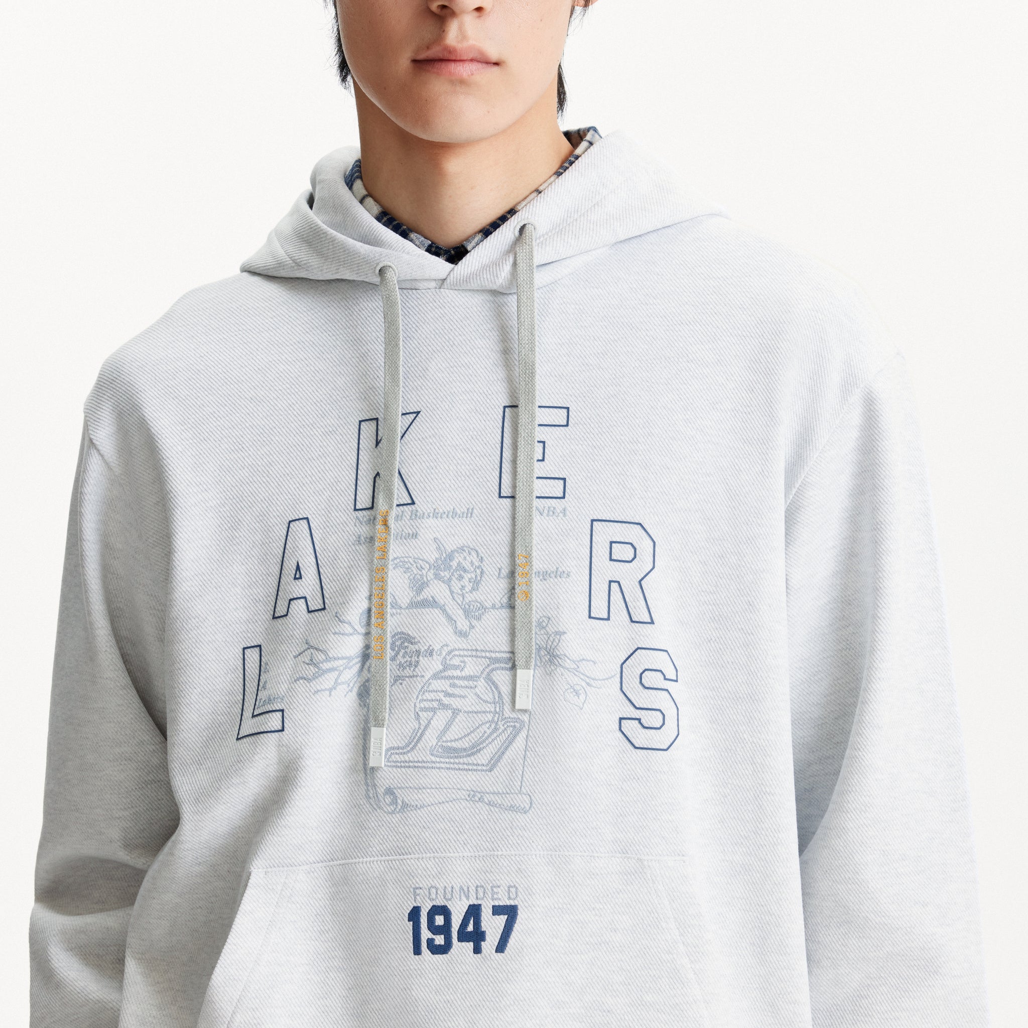 洛杉磯湖人隊連帽長袖衛衣