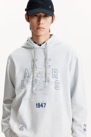 洛杉磯湖人隊連帽長袖衛衣