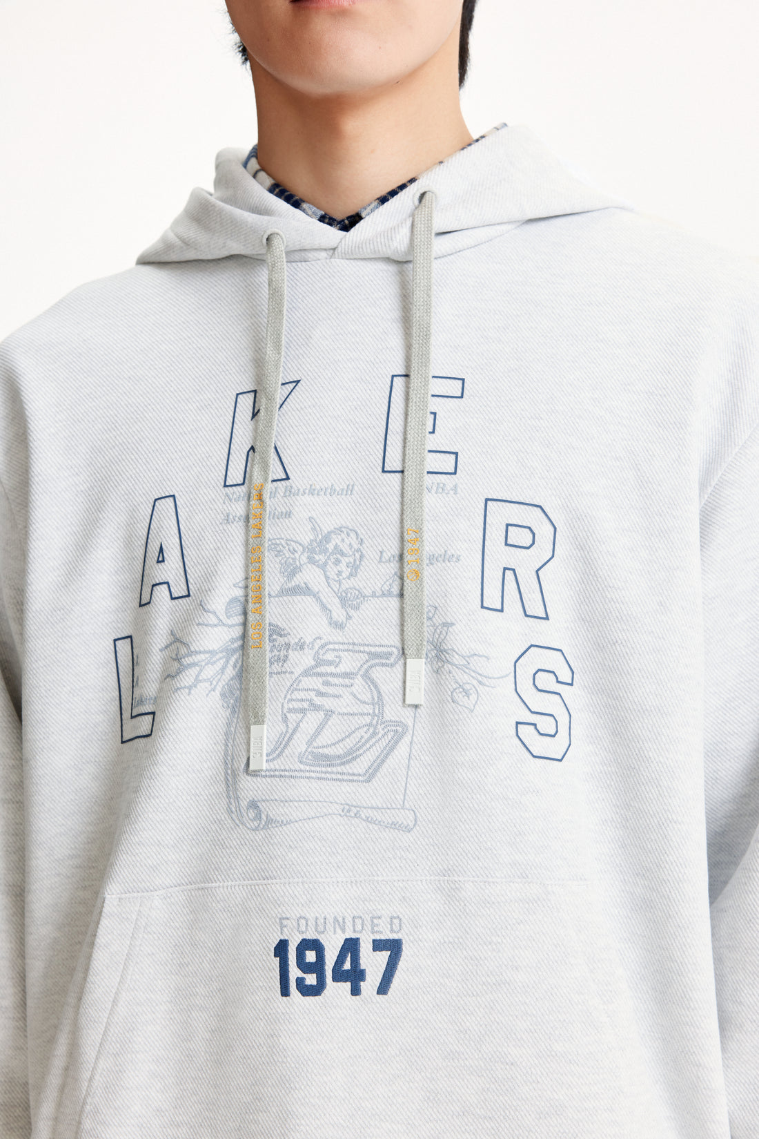 洛杉磯湖人隊連帽長袖衛衣