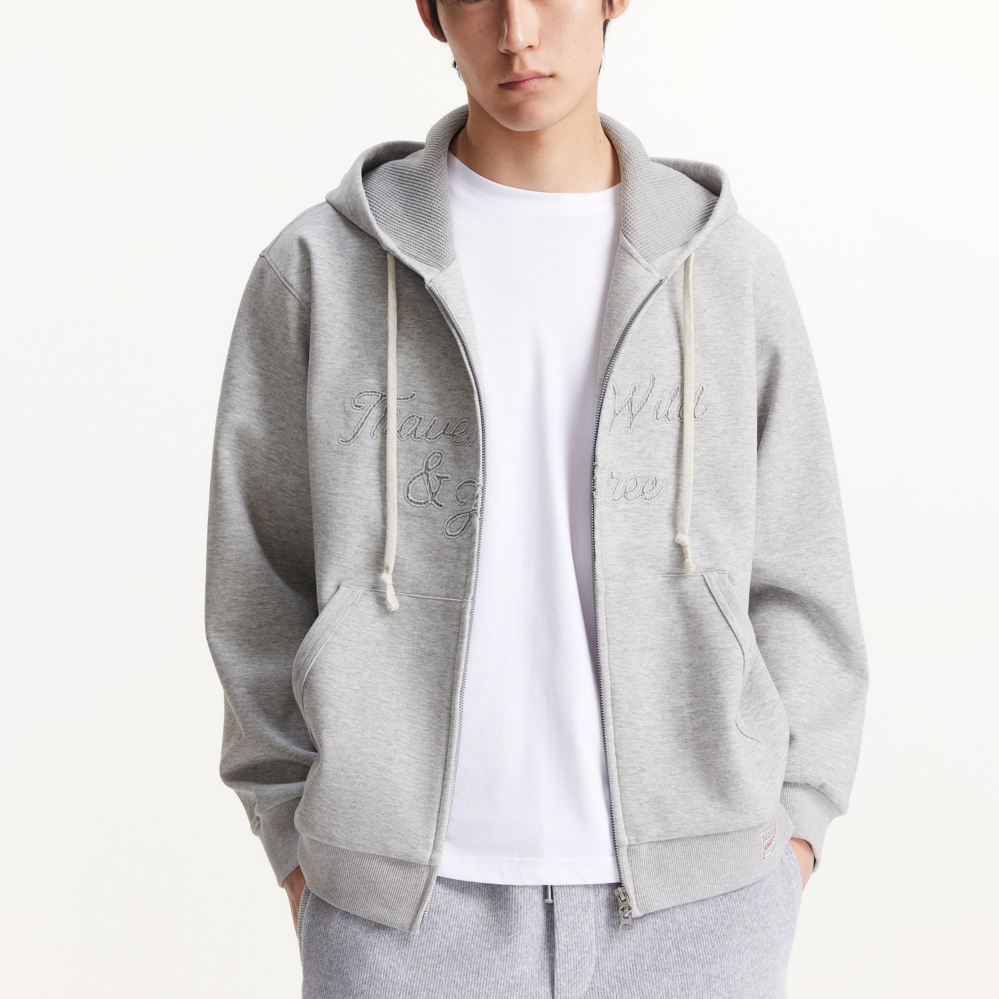 SMART系列拉鍊連帽長袖衛衣