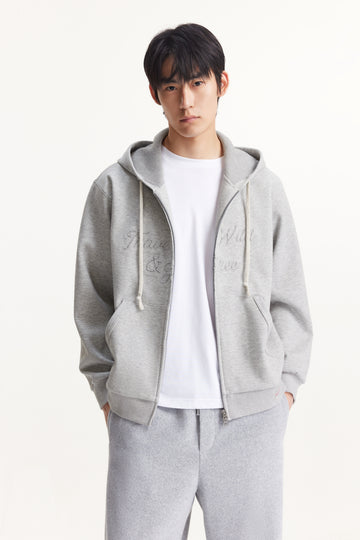 SMART系列拉鍊連帽長袖衛衣