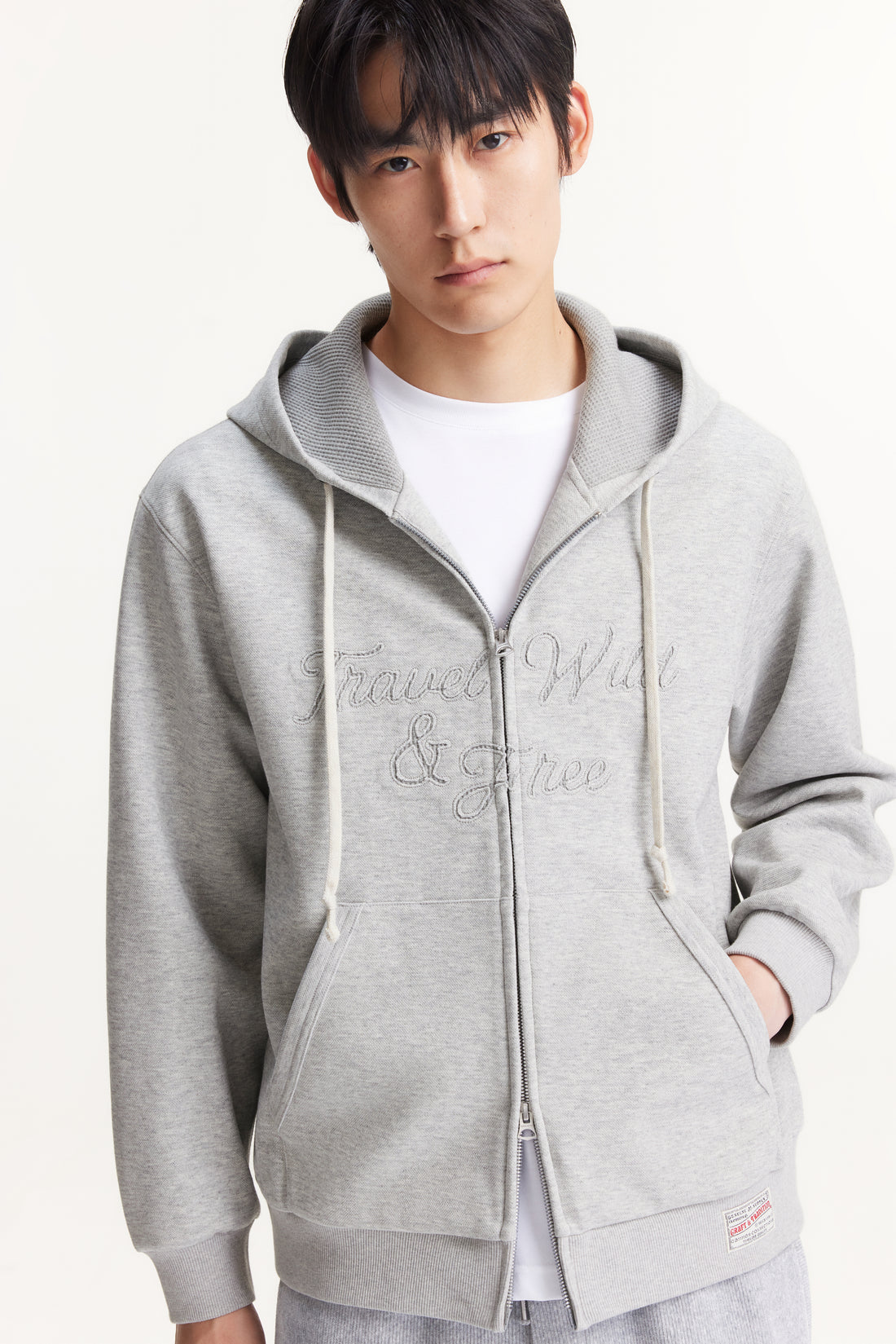 SMART系列拉鍊連帽長袖衛衣