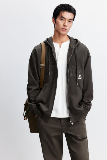 ORIGINALS系列連帽拉鍊衛衣外套