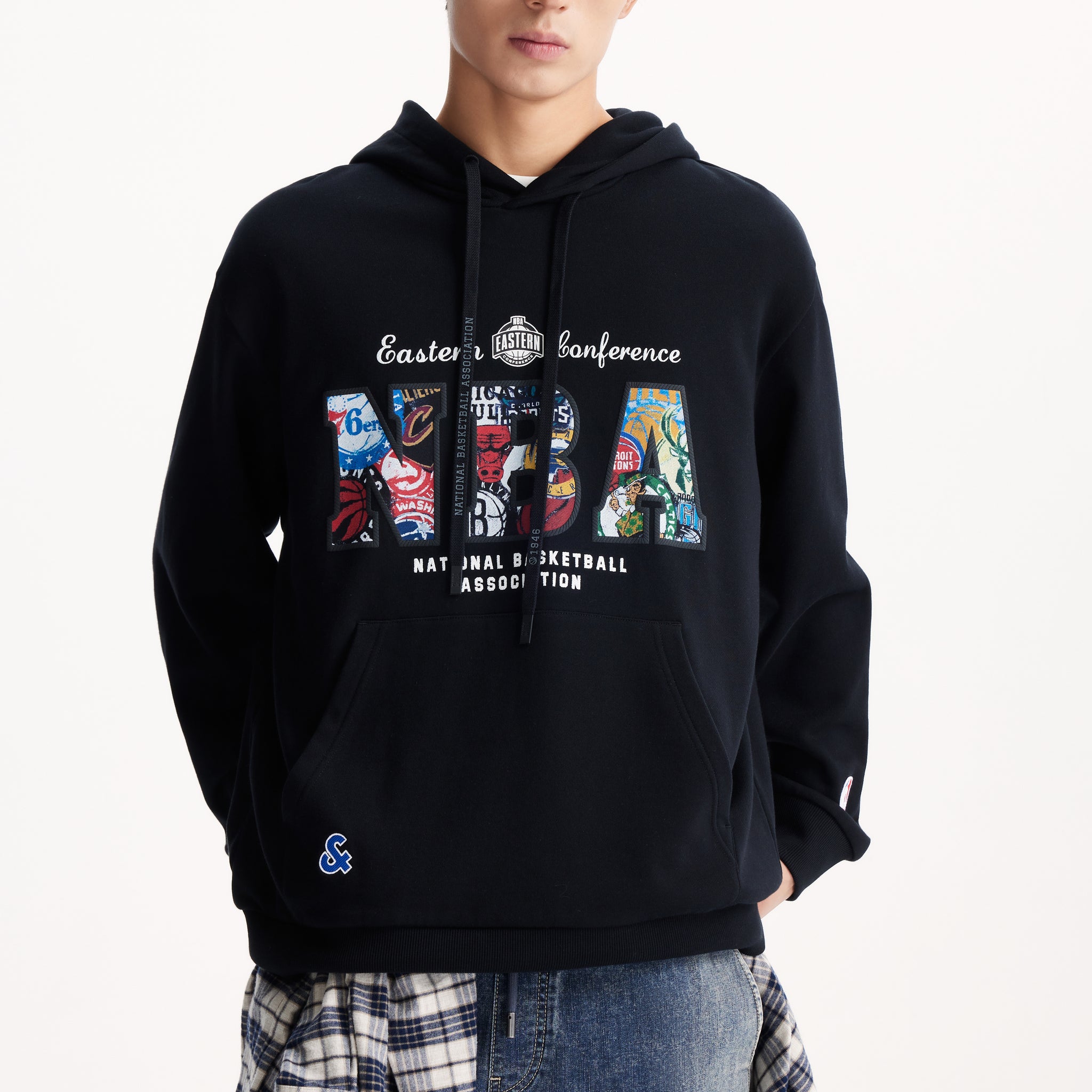 NBA系列東岸隊伍連帽長袖衛衣