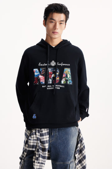 NBA系列東岸隊伍連帽長袖衛衣
