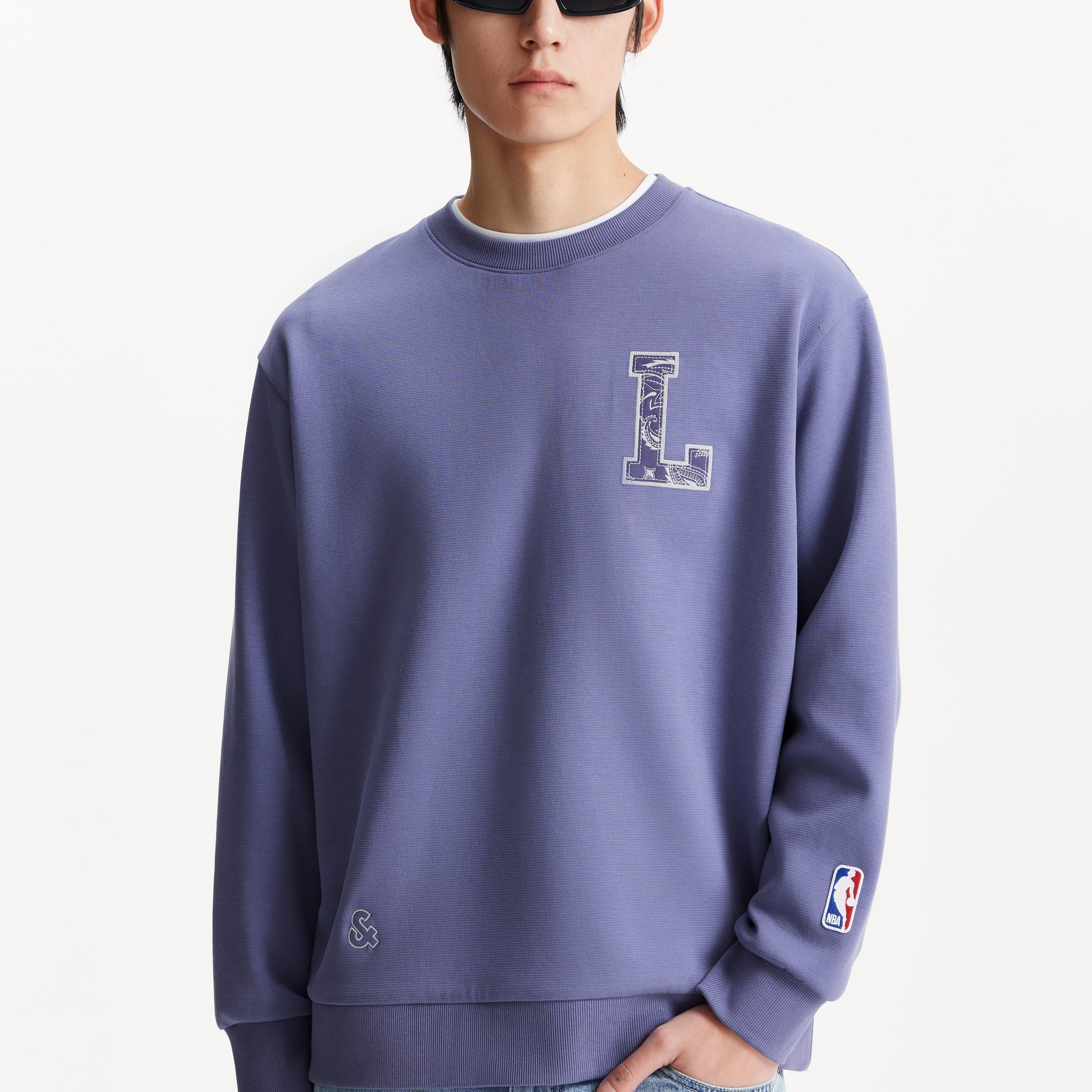 洛杉磯湖人隊長袖衛衣