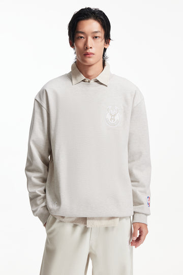 密爾華基公鹿隊長袖衛衣