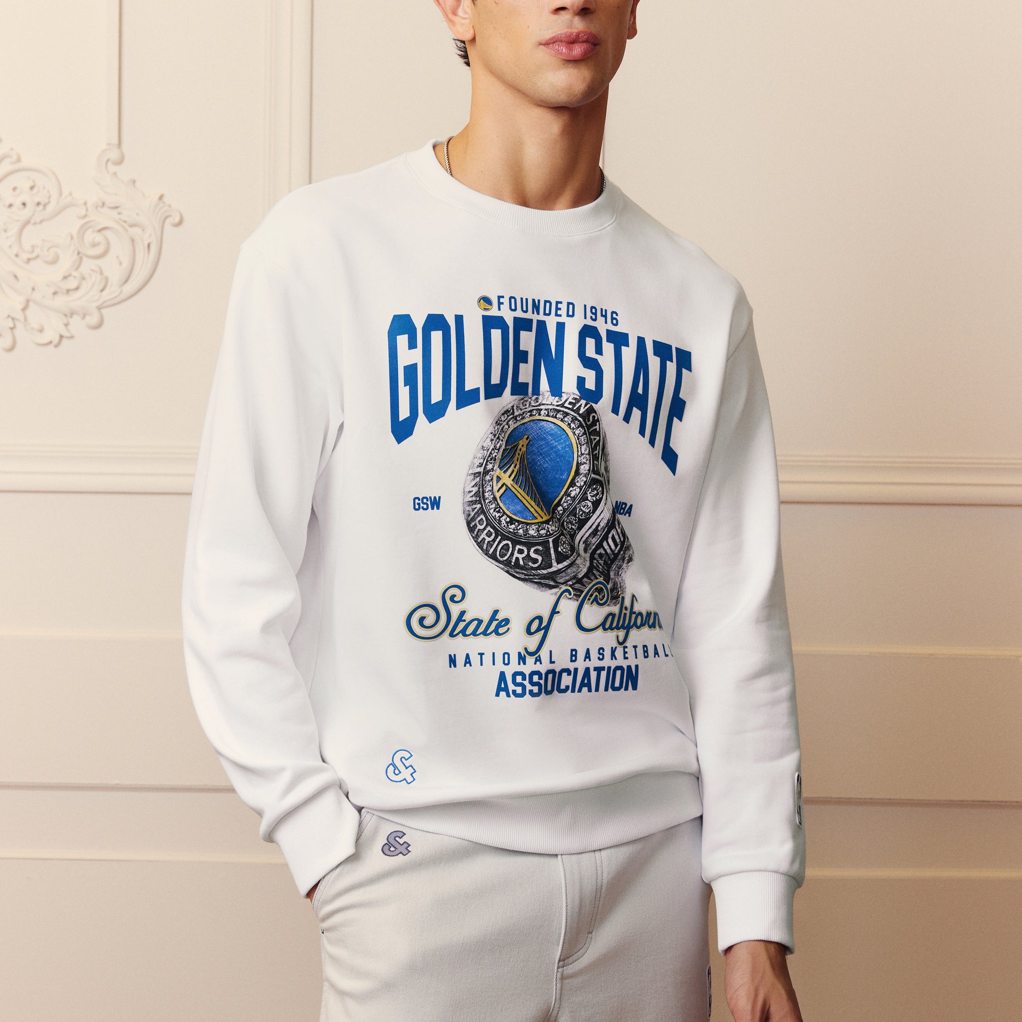 金州勇士隊長袖衛衣