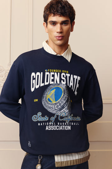 金州勇士隊長袖衛衣