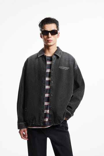 DENIM系列牛仔裇衫外套