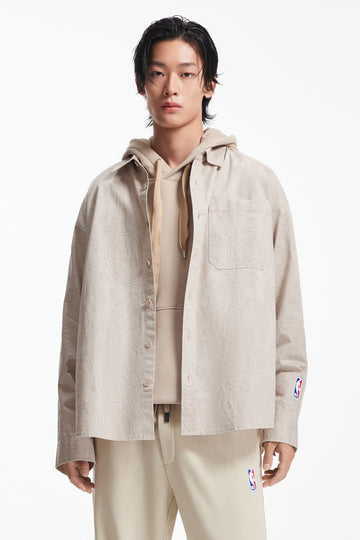 NBA系列暗花恤衫