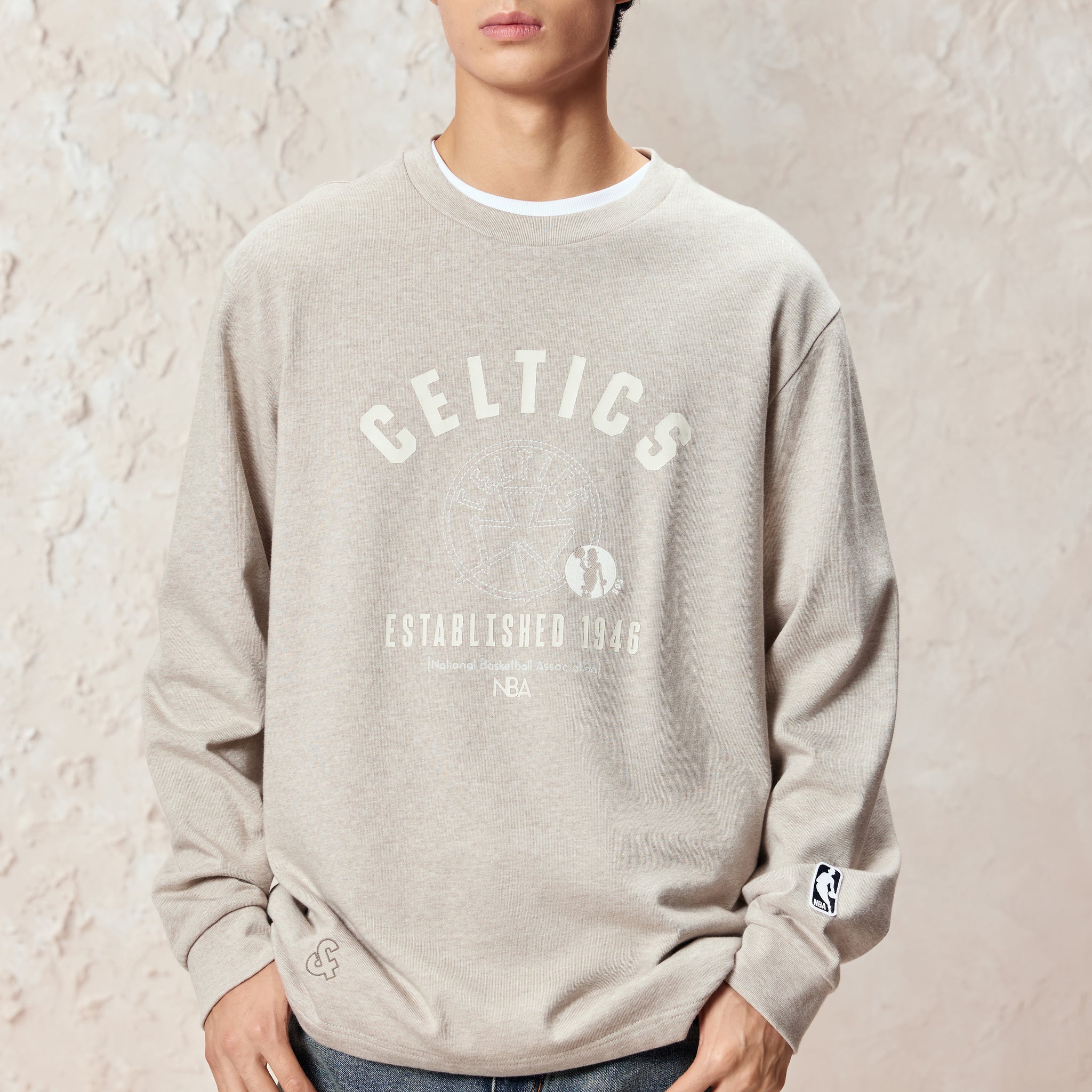 波士頓塞爾特人隊長袖衛衣