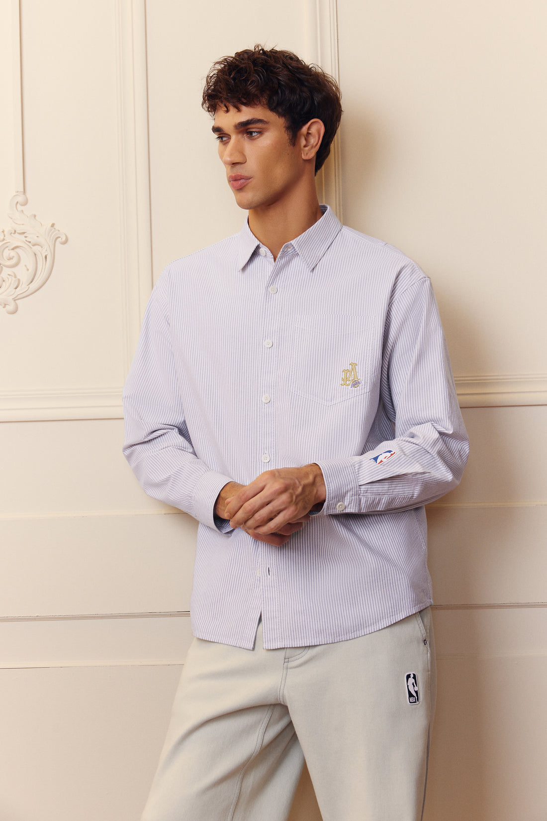 洛杉磯湖人隊長袖恤衫