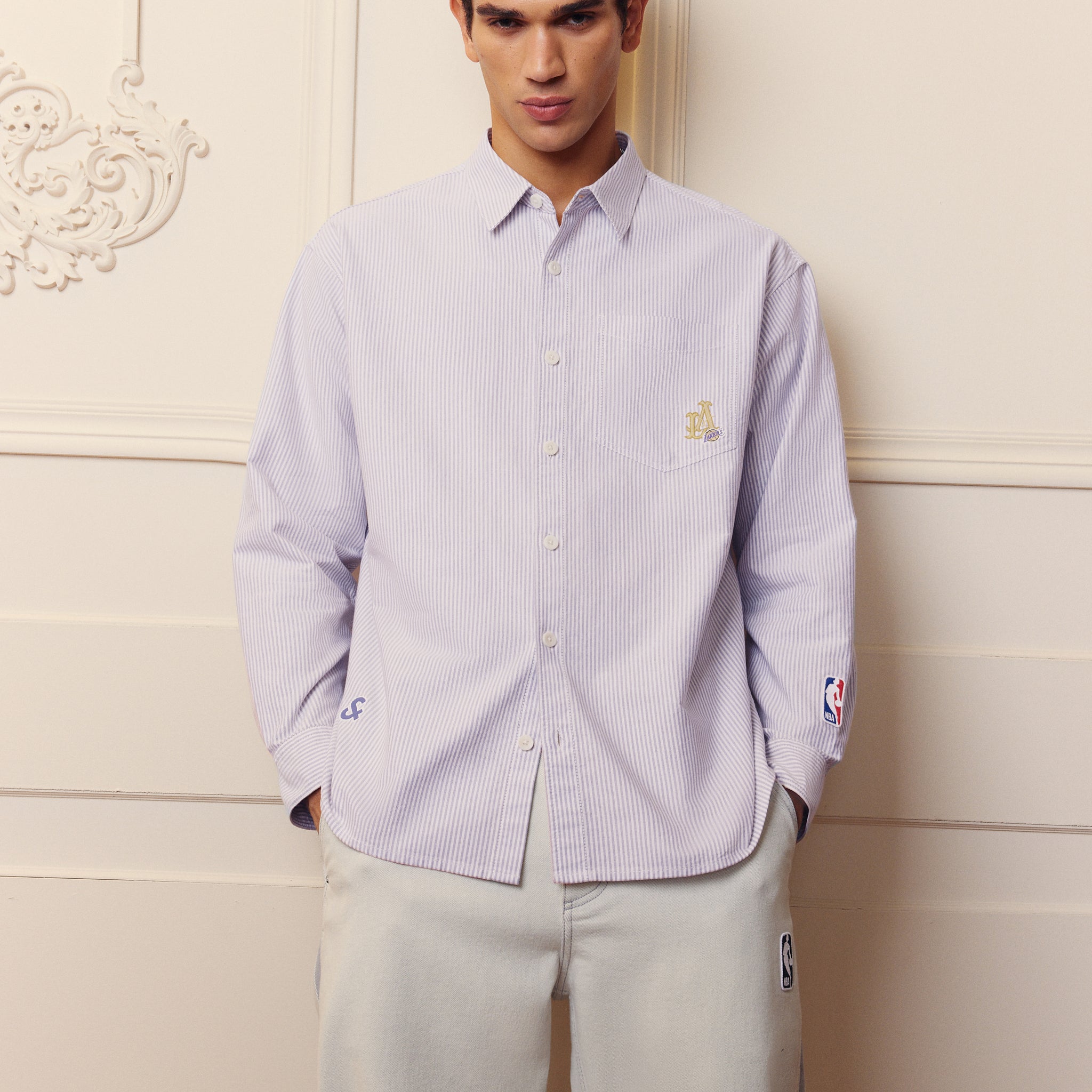 洛杉磯湖人隊長袖恤衫