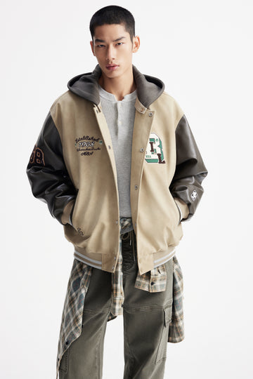 密爾華基公鹿隊可拆連帽棒球外套