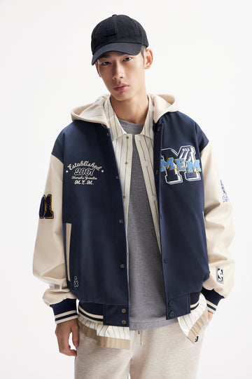 孟非斯灰熊隊可拆連帽棒球外套