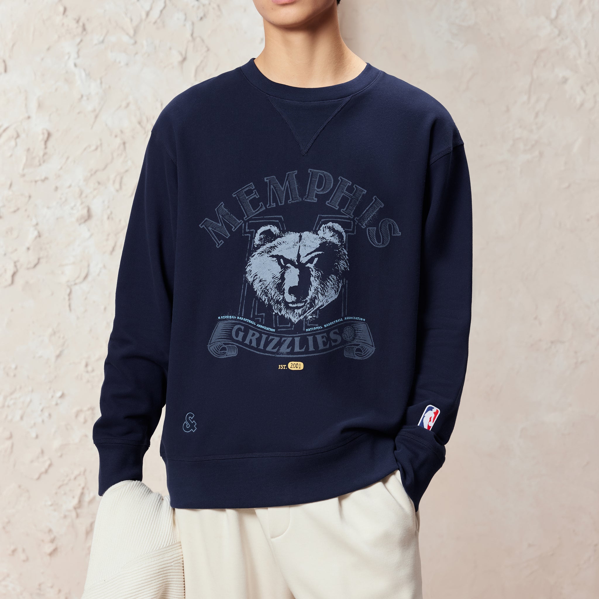 孟非斯灰熊隊長袖衛衣