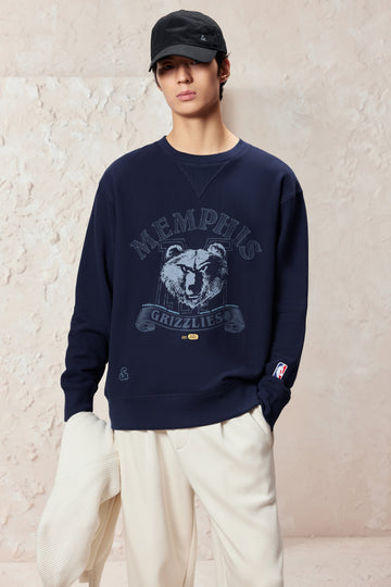 孟非斯灰熊隊長袖衛衣