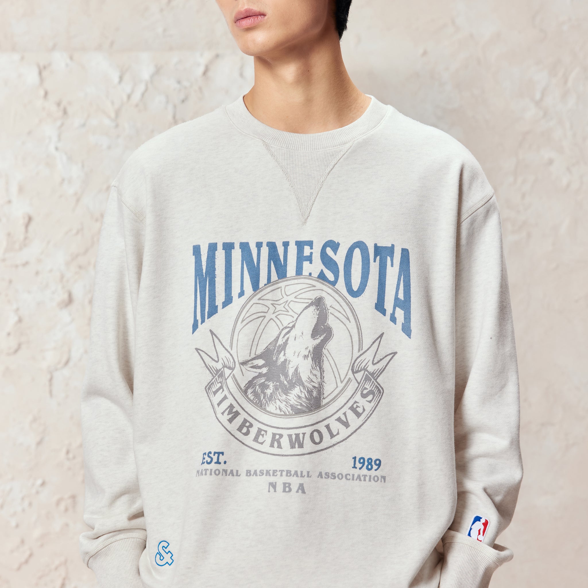 明尼蘇達木狼隊長袖衛衣