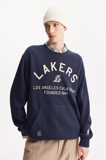 洛杉磯湖人隊長袖衛衣