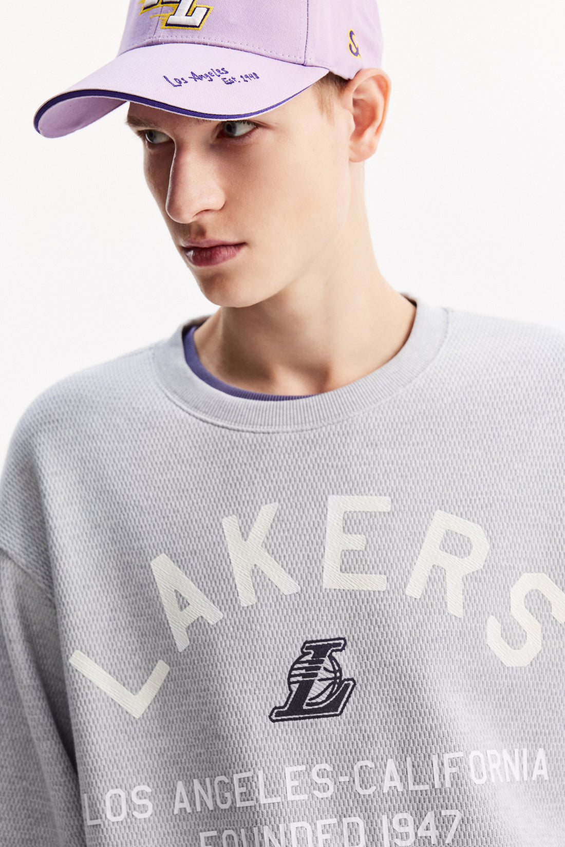 洛杉磯湖人隊長袖衛衣