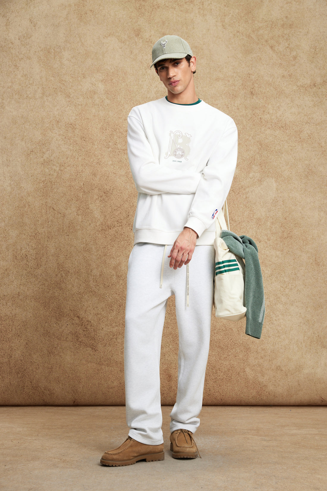 密爾華基公鹿隊長袖衛衣