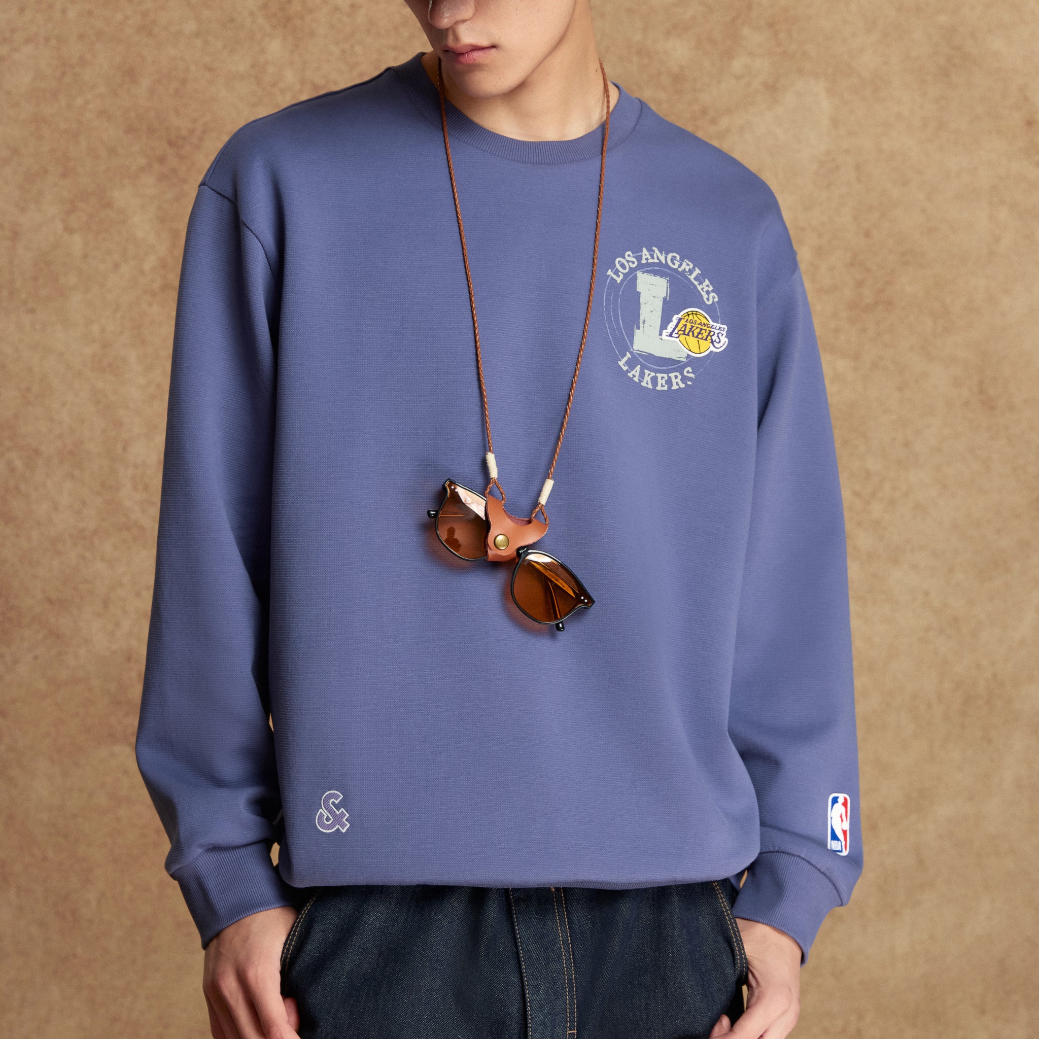 洛杉磯湖人隊長袖衛衣