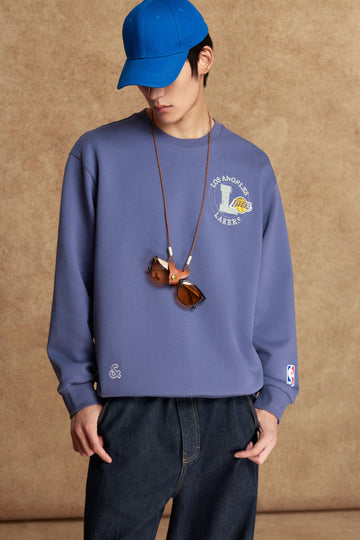 洛杉磯湖人隊長袖衛衣