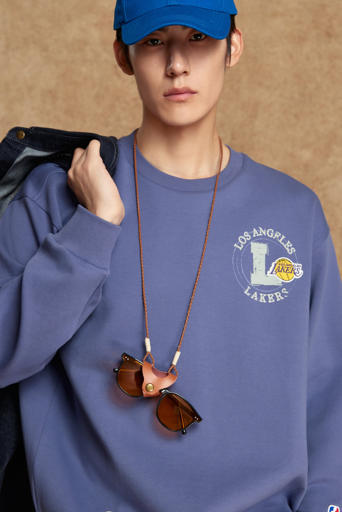 洛杉磯湖人隊長袖衛衣