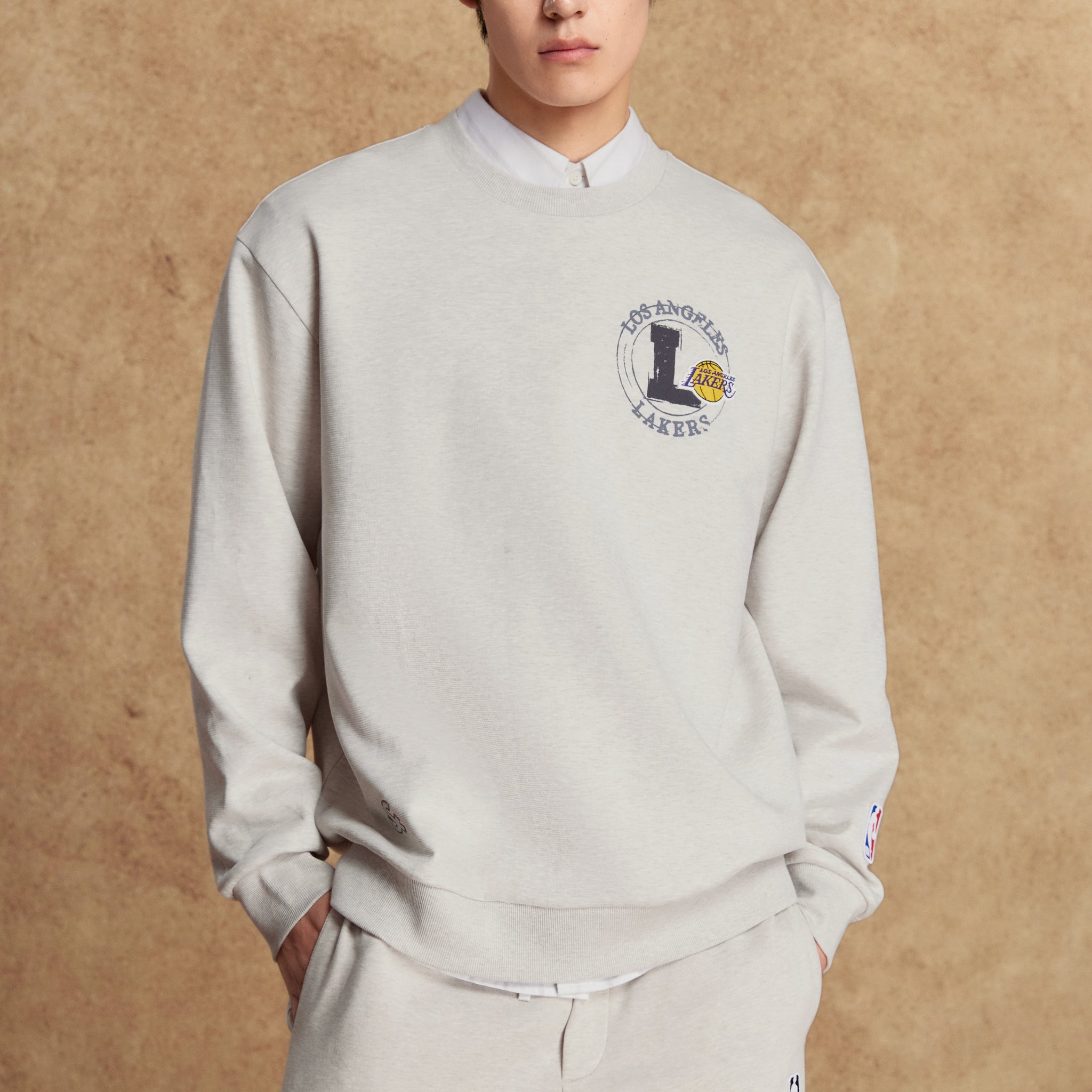 洛杉磯湖人隊長袖衛衣