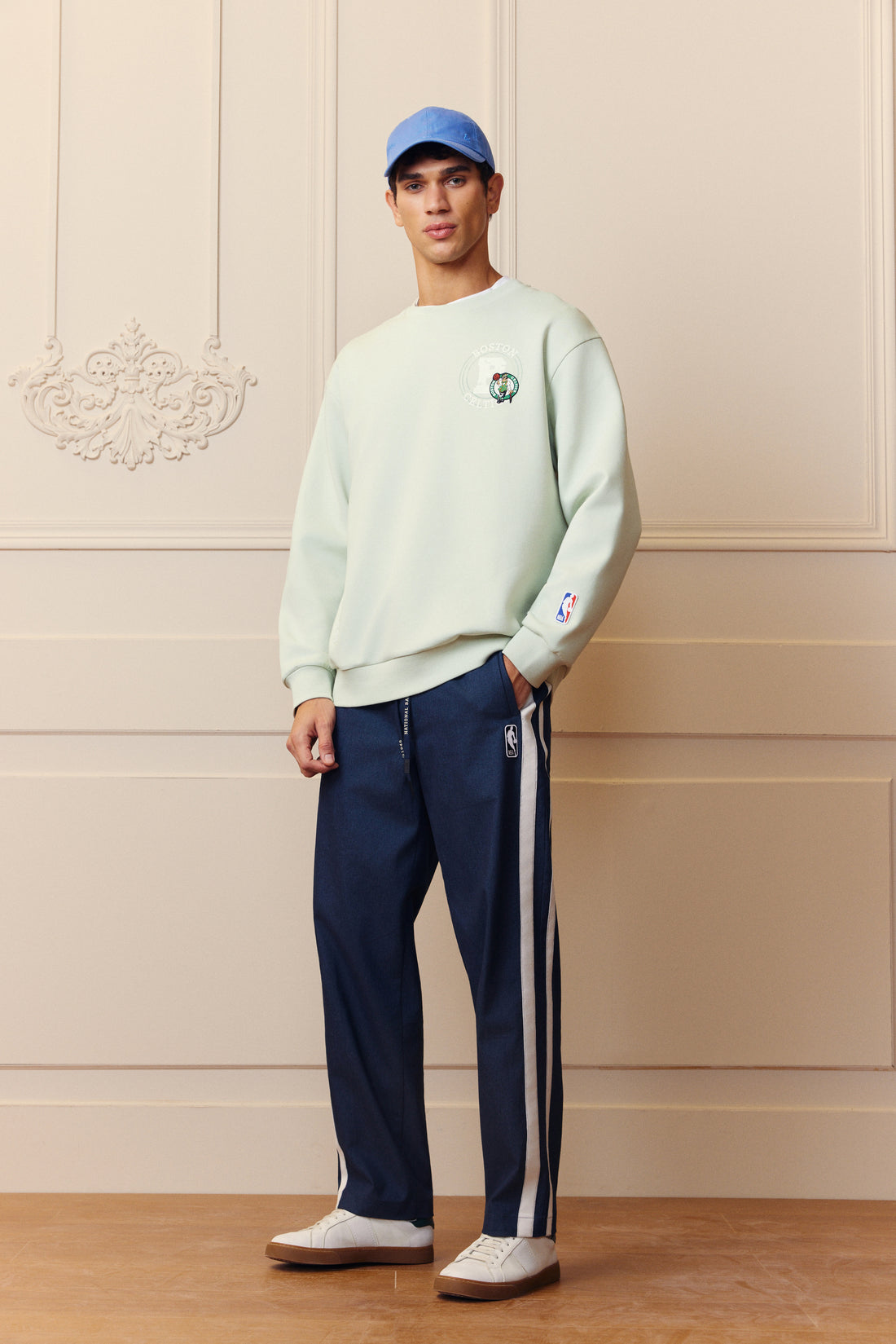 波士頓塞爾特人隊長袖衛衣