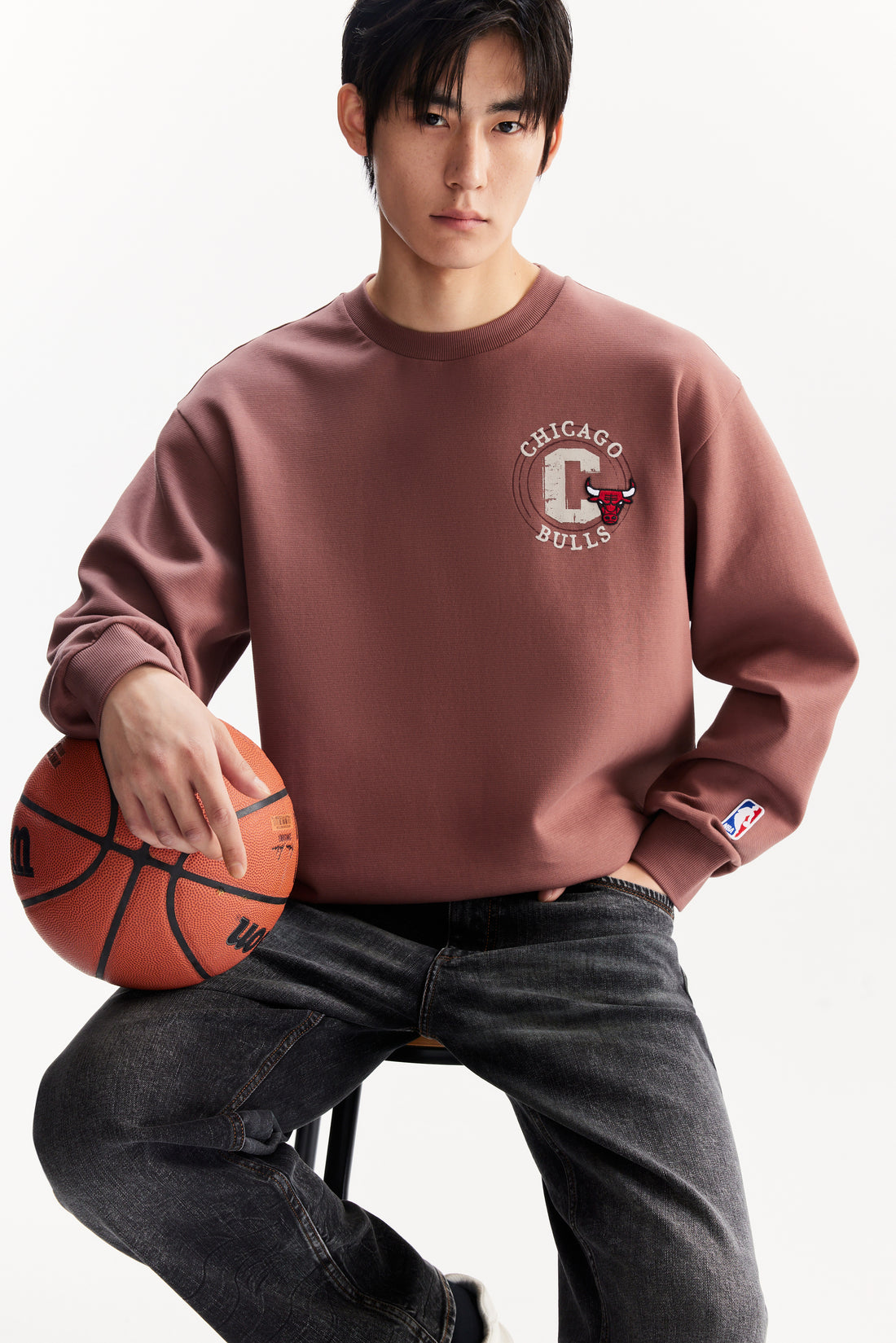 芝加哥公牛隊長袖衛衣