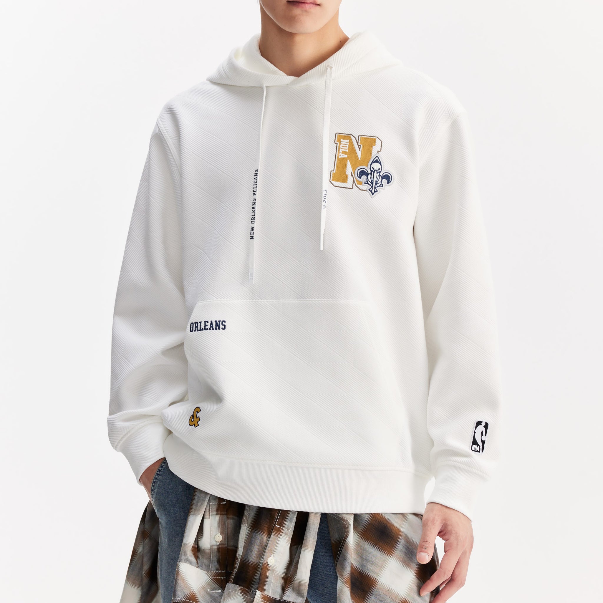 新奧爾良鵜鶘隊長袖連帽衛衣