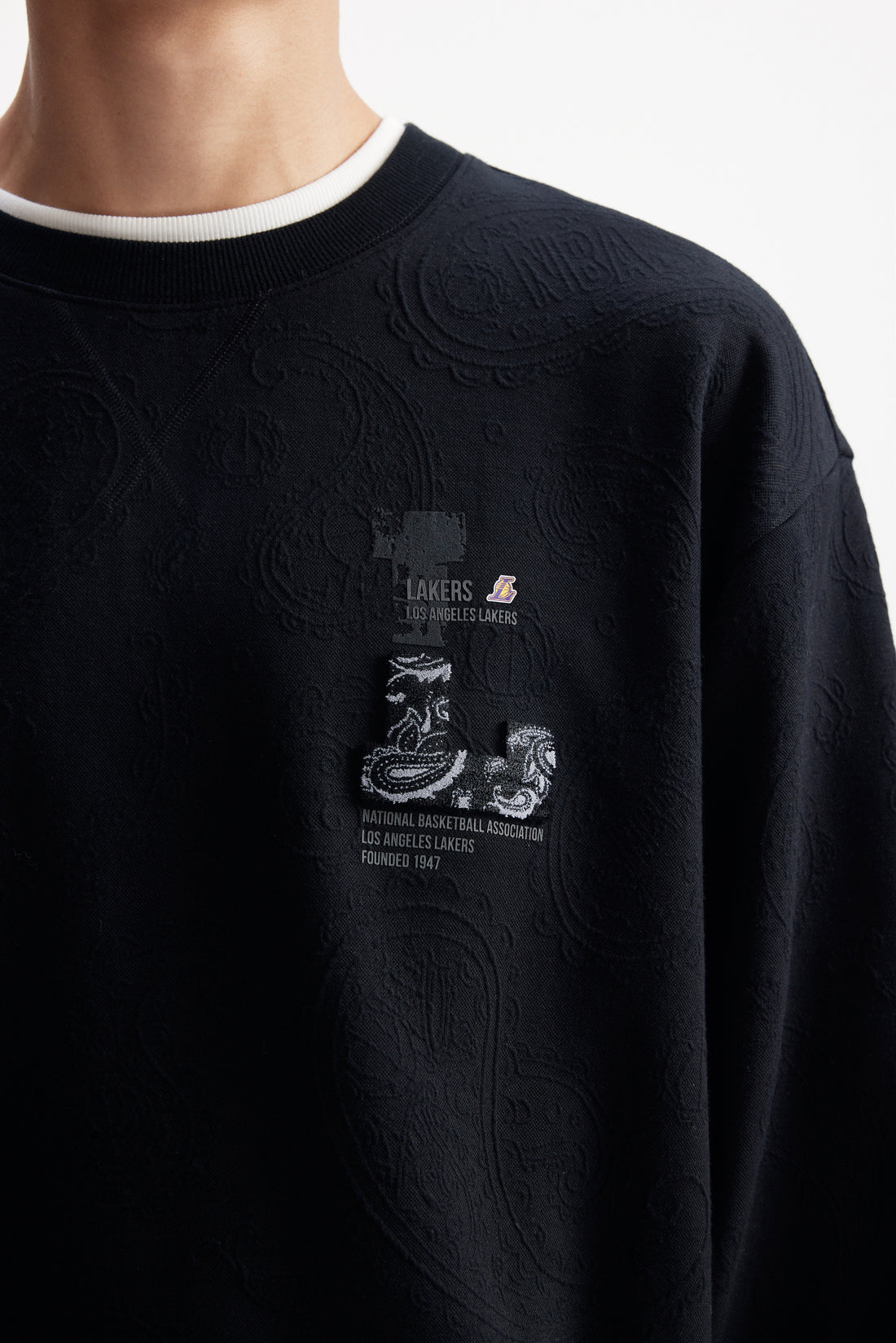 洛杉磯湖人隊長袖衛衣