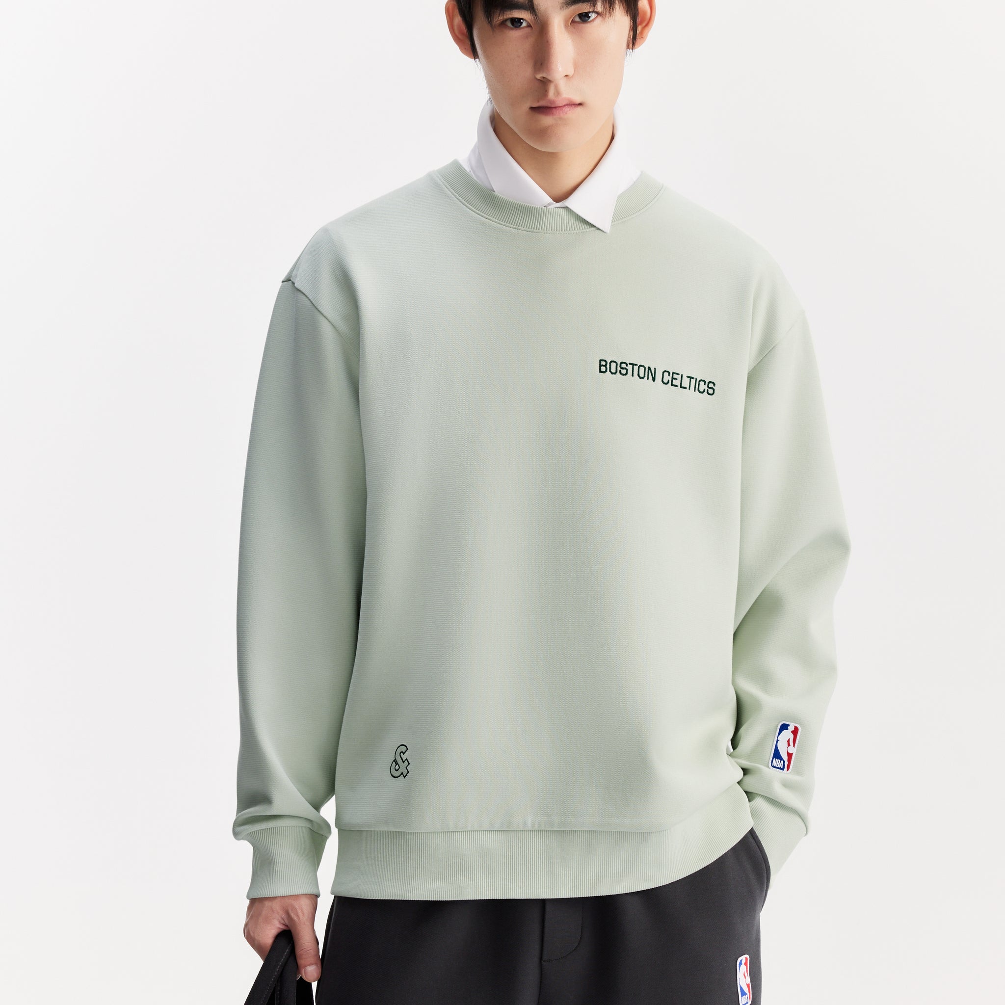 波士頓塞爾特人隊長袖衛衣