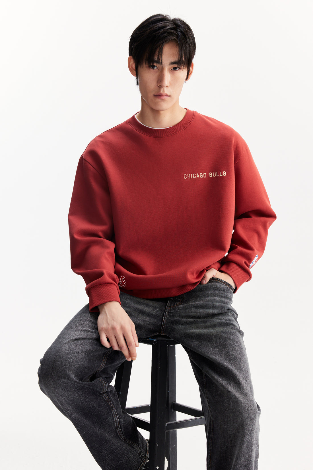 芝加哥公牛隊長袖衛衣