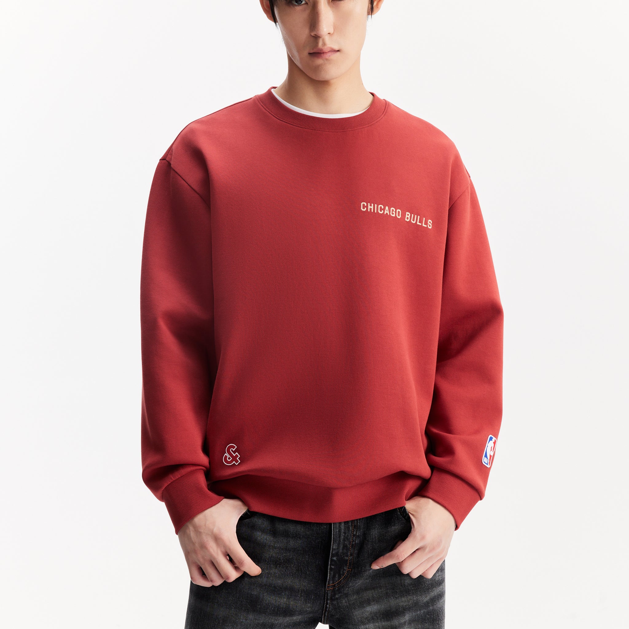 芝加哥公牛隊長袖衛衣