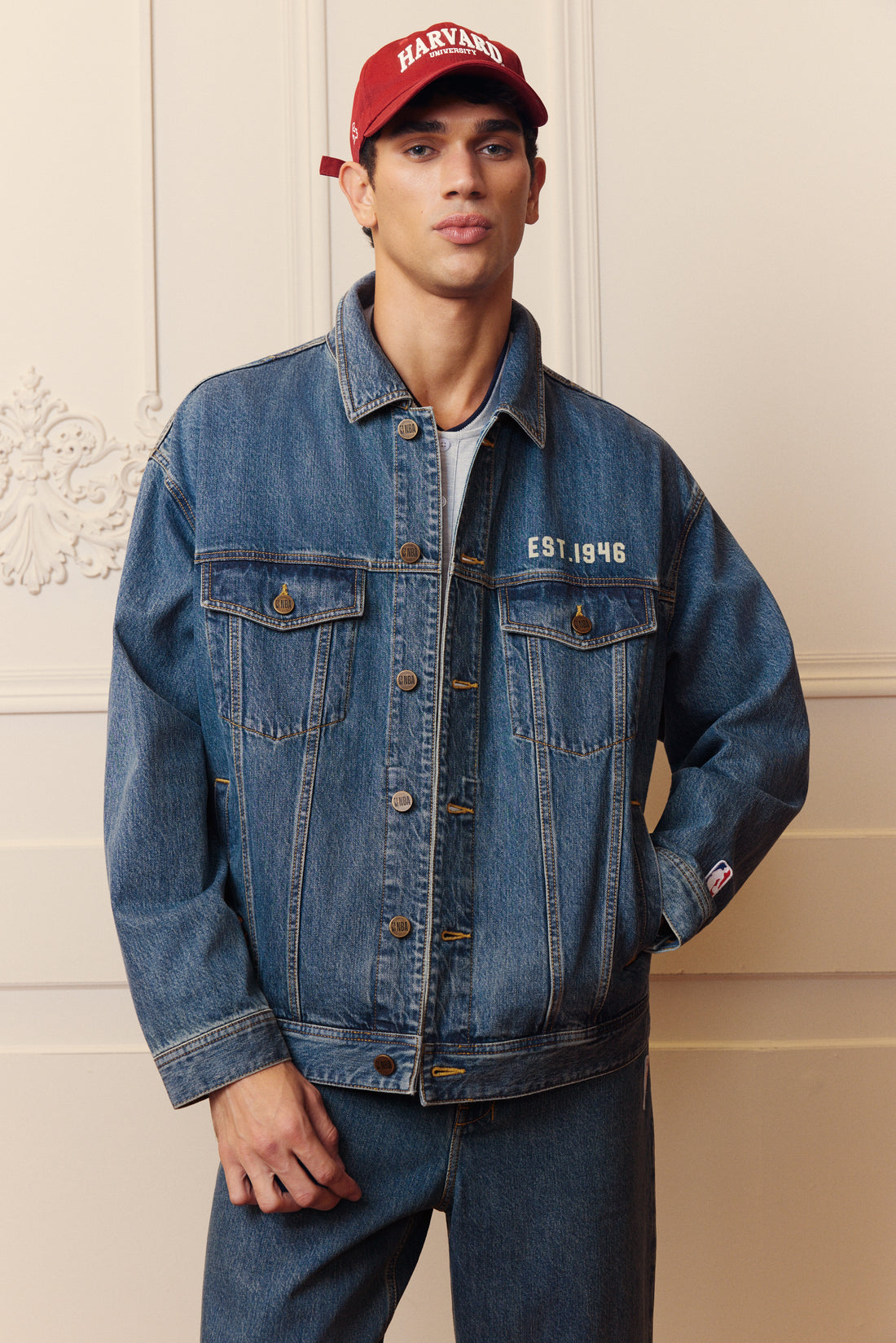 NBA系列牛仔長袖外套