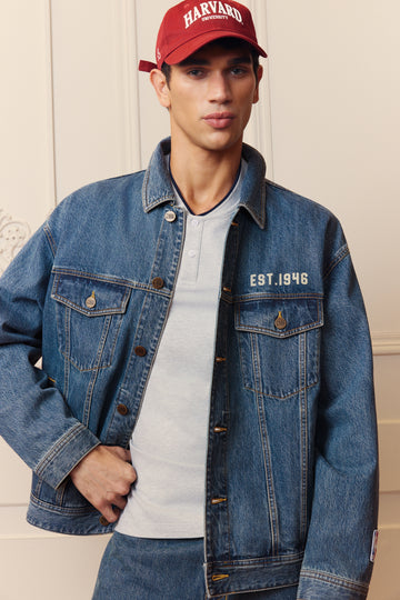 NBA系列牛仔長袖外套