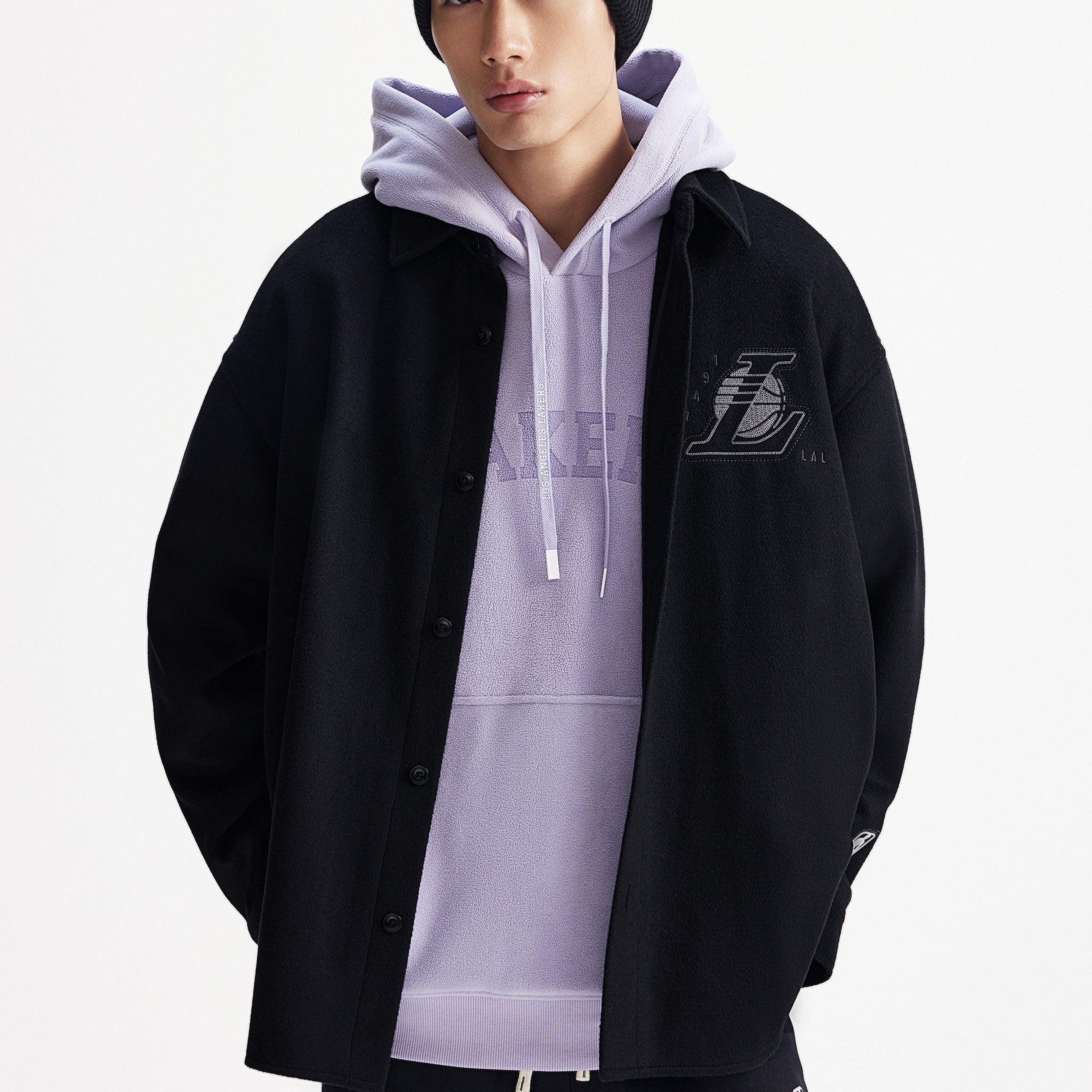 洛杉磯湖人隊寬鬆休閒裇衫