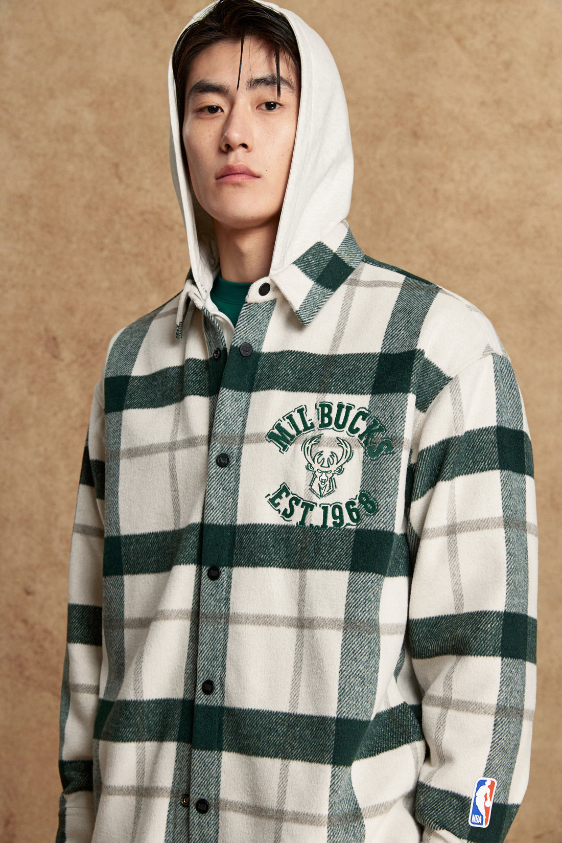 密爾華基公鹿隊長袖裇衫