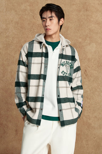 密爾華基公鹿隊長袖裇衫