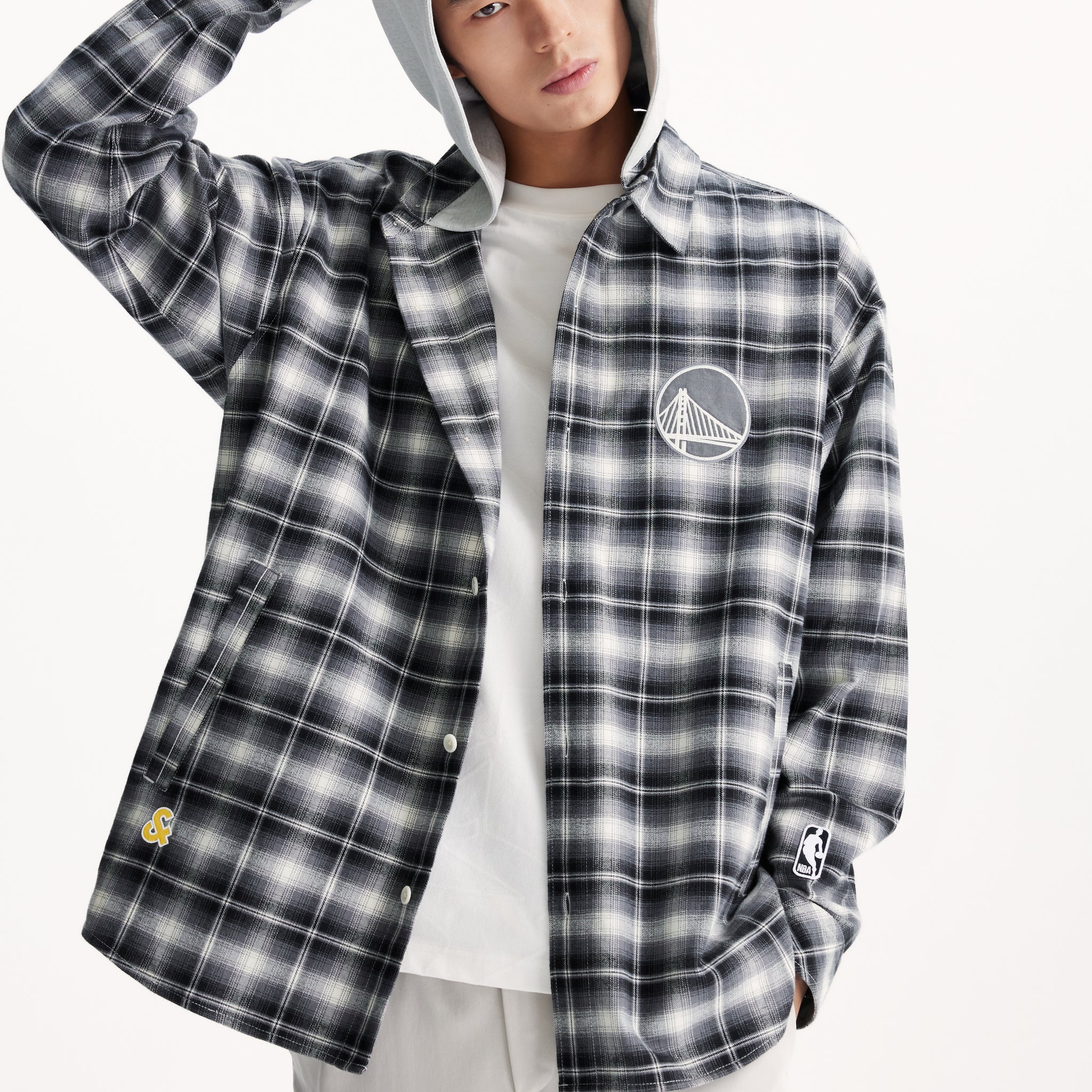 金州勇士隊連帽裇衫外套