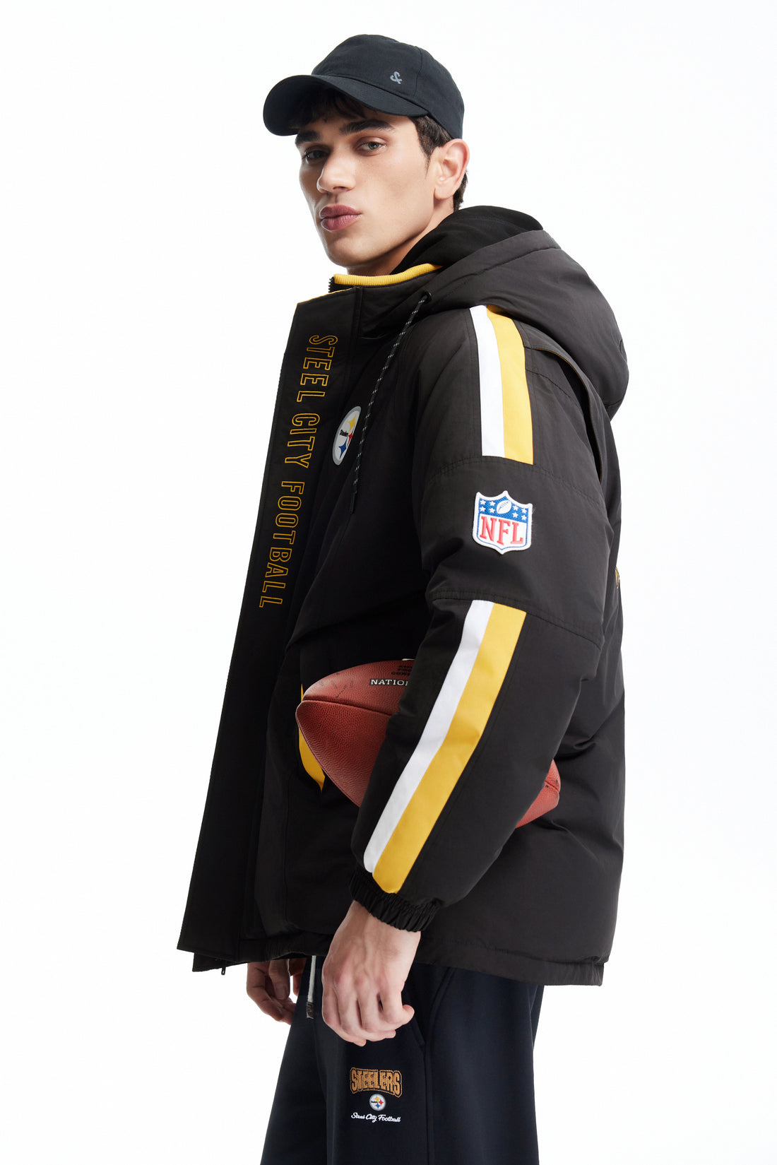 NFL系列撞色羽絨外套