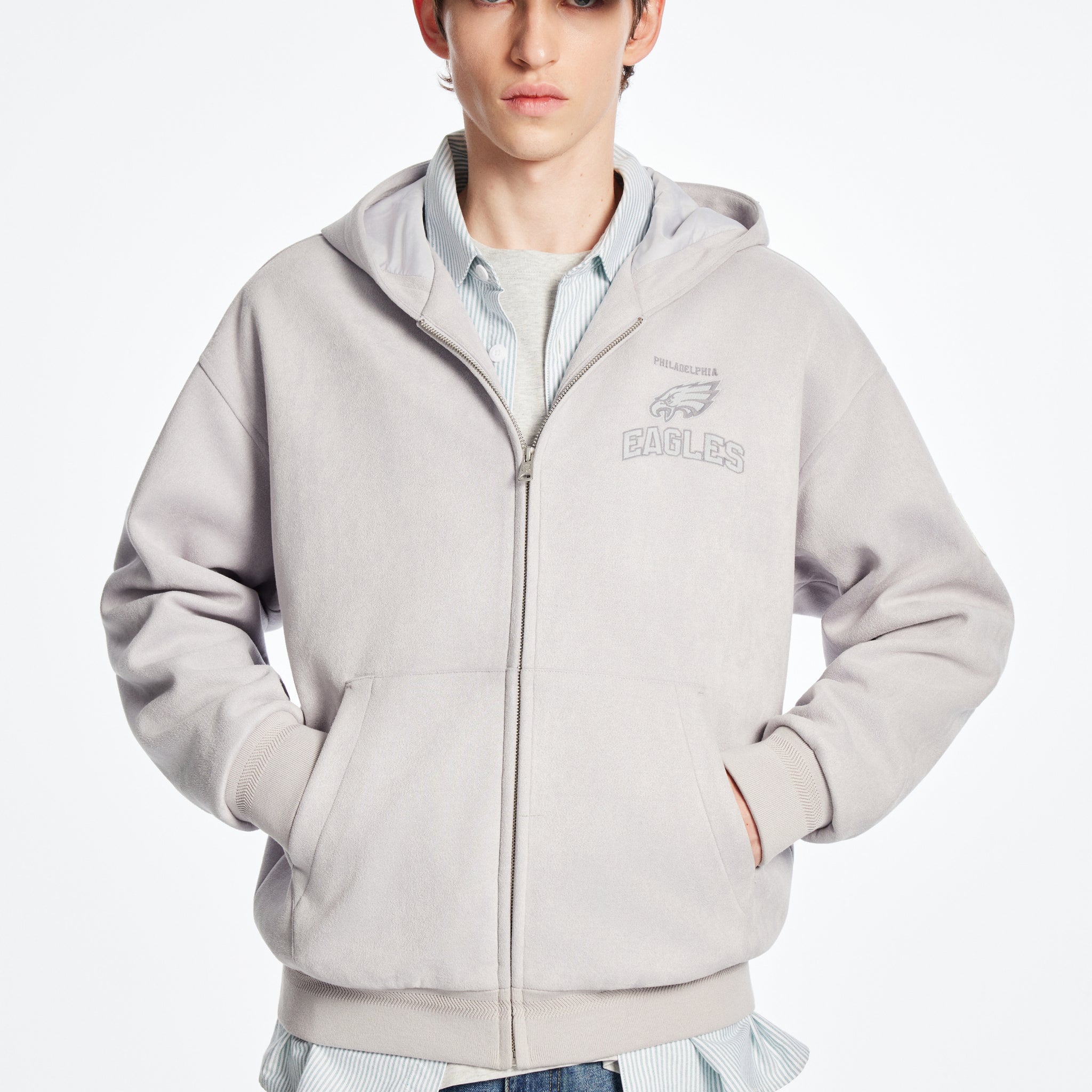 NFL系列簡約拉鍊衛衣外套